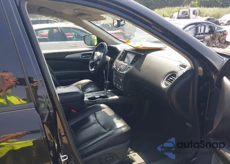 2018 Nissan Pathfinder Sl из США, поврежденный, VIN 5N1DR2MN1JC618075